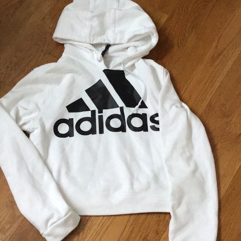 Cropped Adidas hoody